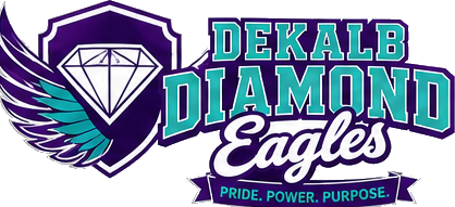 DeKalb Diamond Eagles logo