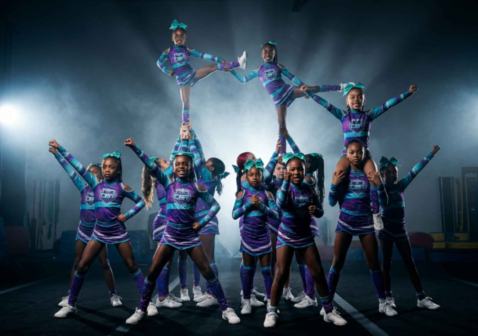 DeKalb Diamond Eagles Mini Diamonds athletes in team uniform